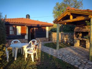 Cabaña de troncos en Nono, Córdoba