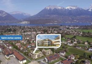 Appartements Appartement a quelques minutes du lac d’Annecy - Saint-Jorioz : Appartement avec Terrasse