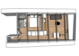 Appartements Les Nids de la Diane - Appart'Conforts : photos des chambres