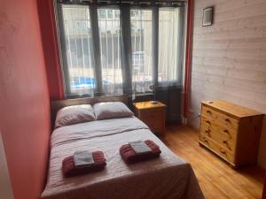 Appartements Appartement calme a proximite de la gare Chateaucreux : Chambre Double Standard