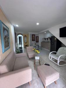 3CB-1 APARTAMENTO DE 3 ALCOBAS EN EL CENTRO HISTORICO CON AIRE ACONDICIONADO Y WIFI