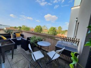 Appartements Magnifique appartement avec terrasse et parking, 8 Personnes : photos des chambres