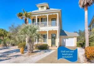 Lite House II at Martinique by ALBVR - Pet Friendly Beach Home, Outdoor & Indoor Pool, Sauna, Hot Tub, Fitness Room, Tennis Courts, Golf Cart, and Just Steps to the Beach - Cedar Grove