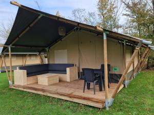 Camping Alkenhaer Appelscha Trekkerstent Safaritent
