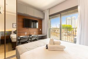 Easy Star - Lindo studio com Brooklin - BU01I