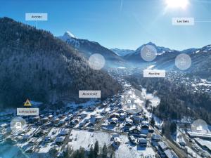 Appartements Rooftop Montriond Loft with Epic Mountain Views : photos des chambres