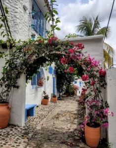 El santorini colombiano cabaña