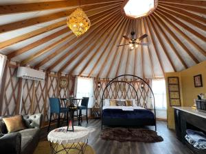 The Lotus Yurt at Nomad Yurts, Lake Powell