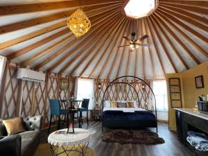 The Lotus Yurt at Nomad Yurts, Lake Powell