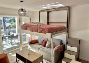 Biscawaï studio spacieux et cosy