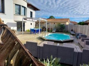 Villas Villa elegante a Biscarrosse avec piscine privee : photos des chambres