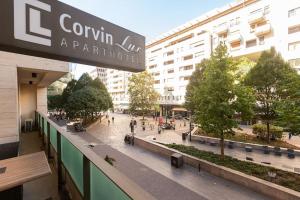 Flat on Corvin promenade with big balcony