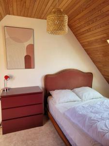 Maisons de vacances Chaleureux Penty, bord de mer, Pointe de Dinan : photos des chambres