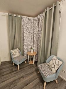 Appartements Magnifique appartement au bord de la Seine avec parking : photos des chambres
