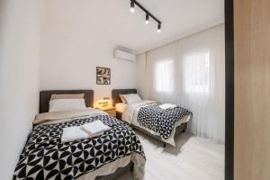 Bodrum Center 2 Bedroom Calm Modern Garden Floor Flat - Yeni Dünya Bodrum