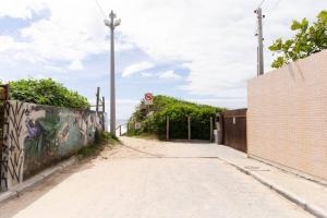 Café da manhã com vista mar.