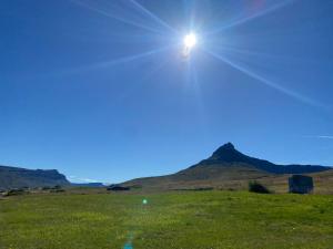 Sea, fjord & mountain view house