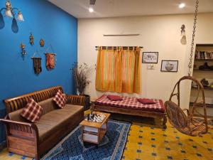 A Chettinad 3bhk AC Villa in Coimbatore on the way to Adiyogi and nearer to Maruthamalai