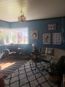 Sea, fjord & mountain view house