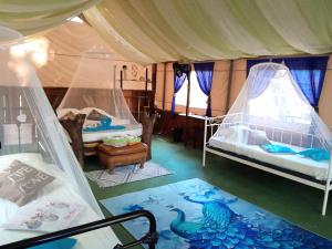 Fully Furnished FAMILY JUNGLE TENT, Latino Glamping Paquera