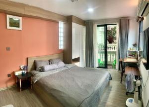 Bright Balcony STU 401 Near Uncle Hos Mausoleum