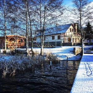 Lakefront House & Sauna Mazury, quiet beautiful village, domekprzytulny