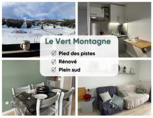 Le Vert Montagne Studio lumineux plein sud - Superdevoluy