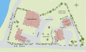 Ferienwohnung Seegras - mit Spielscheune, direkt am Wittensee