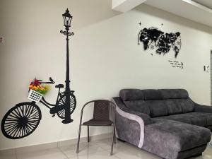 High Floor View,Cozy Balcony,9Pax,Netflix & Wifi,The Venus Sitiawan