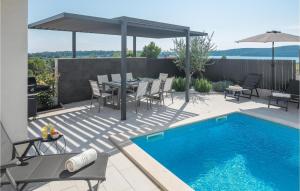 Villa Freya mit Meerblick in Medulin, Istrien