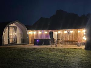 The Stag Pod Farm Stay with Hot Tub Sleeps 2