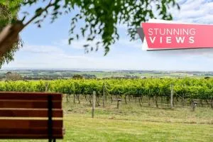 Willunga House - Fireplace Vineyard Views - Mount Compass