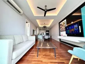 The Shore River Condo 3BR/7pax/Wi-fi/6minDr2jonker - Kampong Morten