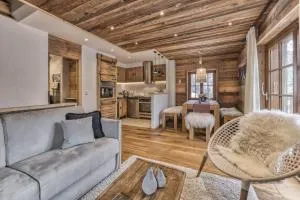 Chalet 3 étoiles pour 4 pers avec vue imprenable sur la vallée de Chamonix - Les Trabets