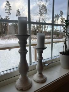 Mysig lägenhet på landet.