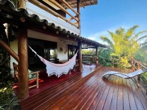 Casa com piscina e vista para a Praia do Espelho
