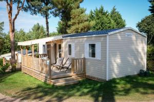 Mobil Home XXL 4 chambres - Camping Le Viaduc