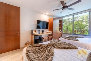 NHOA 211C Lux 1BR Condo Pool View in Aldea Zama