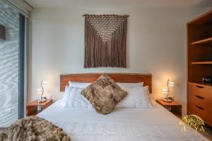 NHOA 211A Lux 2BR Condo Pool View in Aldea Zama