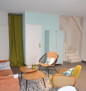 Le Cocon Troyen - Appartement 3 chambres avec 2 parkings, idéal familles et pros