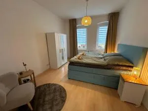Ferienwohnung für 8 mit Balkon - Großrudestedt