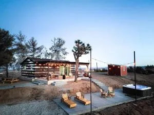 The Invisible Wind Cabin- Joshua Tree Amazing View - يوككا فالي