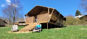 Safarizelt Kalahari room in KNAUS Campingpark Hennesee