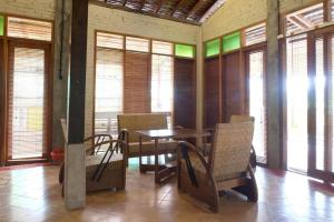 Riverside villa in tropical setting