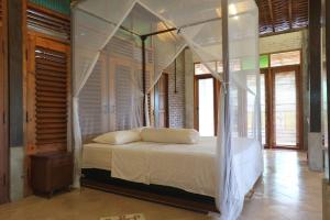 Riverside villa in tropical setting