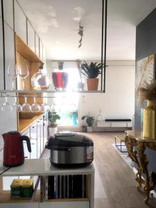 Chambre privée dans un roof-top unique vue 360°