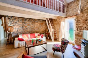 Maisons de vacances Escapade dans une belle longere a Penmarch : photos des chambres