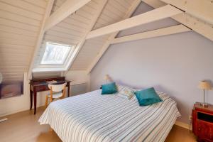 Maisons de vacances Escapade dans une belle longere a Penmarch : photos des chambres