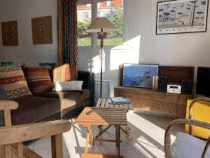 Villas 487 - Maison T3, sur la plage de Caroual : photos des chambres