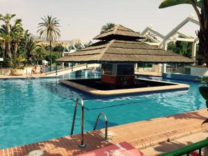 Beachfront Holiday Apartment in Benalbeach